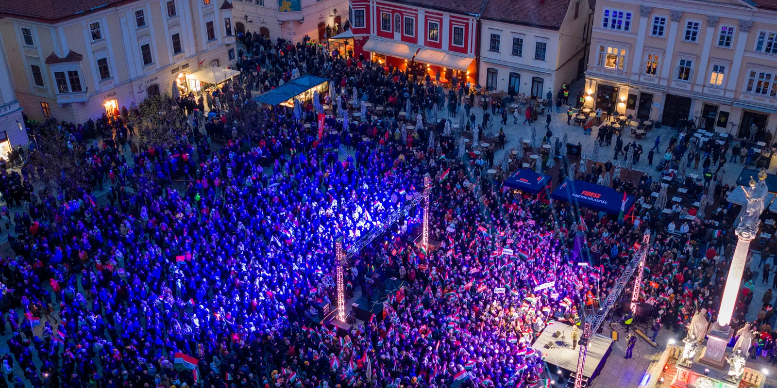 Íme Orbán Viktor győri országjárása - Videó