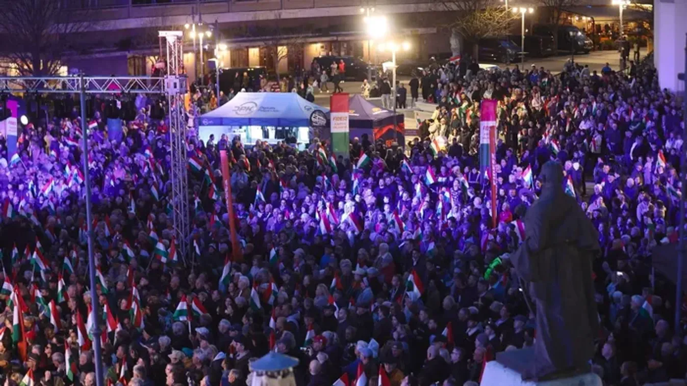 Orbán Viktor Kaposváron: mi a magyar érdekeket védjük