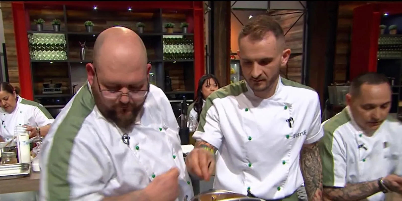 A Séfek Séfe zöld csapatában elszabadultak az indulatok