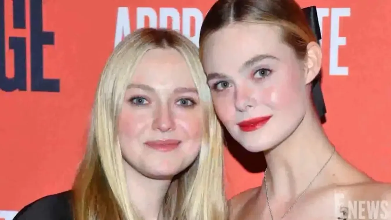  Dakota Fanning és Elle Fanning Budapest utcáin tűntek fel