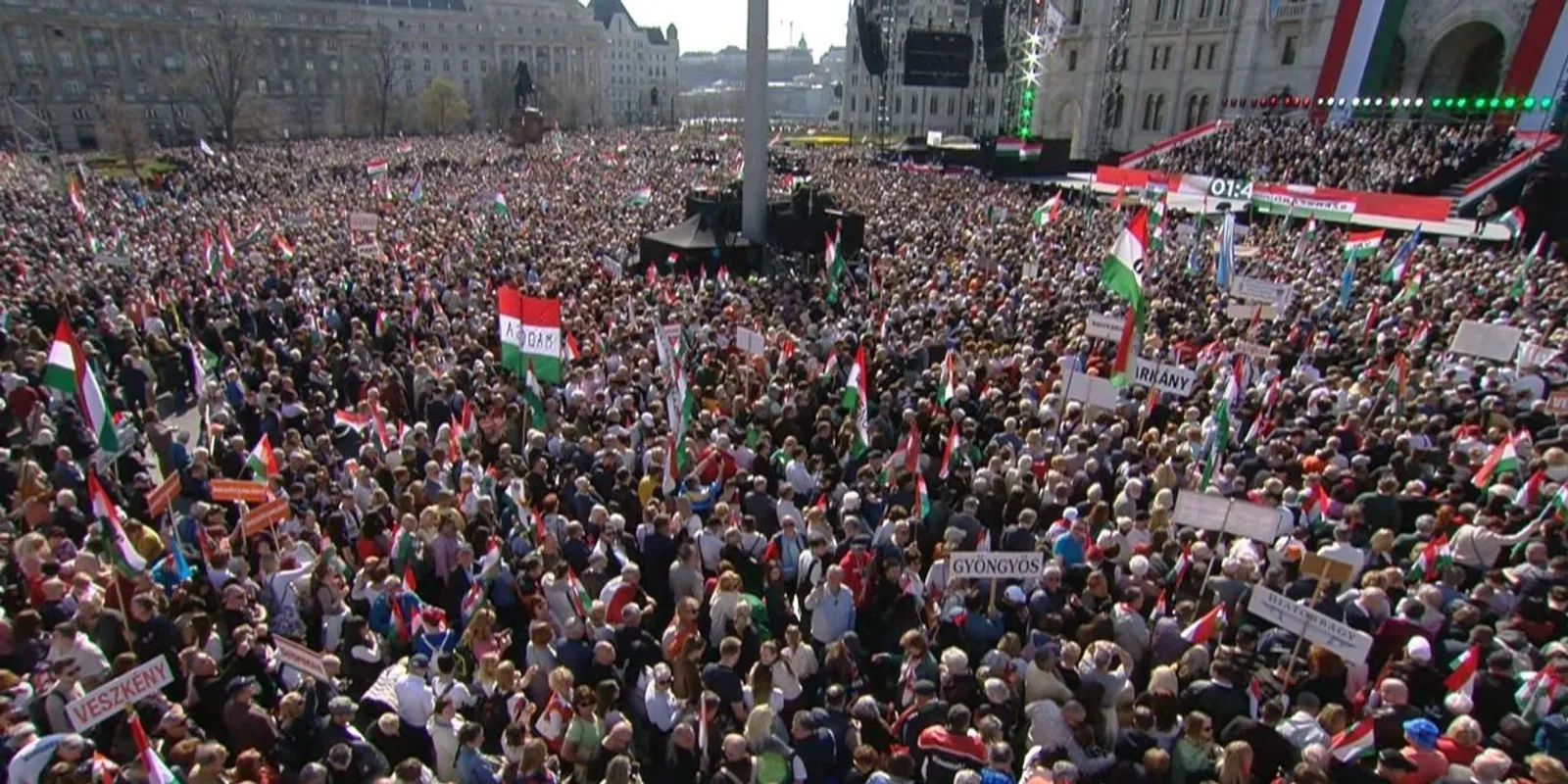 Mutatjuk Orbán Viktor ünnepi beszédét a Békemenetről