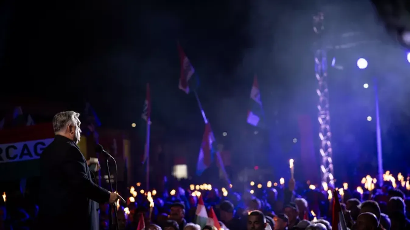 Orbán Viktor a törökszentmiklósi országjárásról: Elsöprő