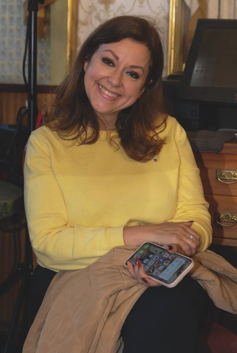 Erdélyi Mónika bátran felszólalt a nők érdekében.