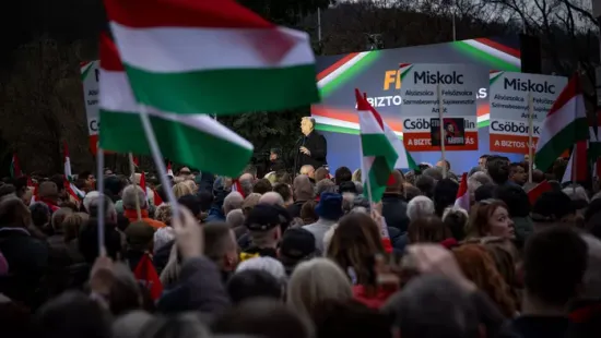 Orbán Viktor: A miskolciak megmutatták, hogy biztosra akarnak menni