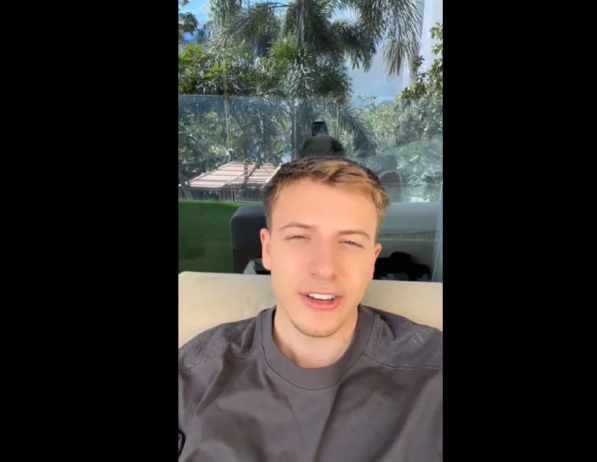 Az iráni háború szorult helyzetbe sodorta a fiatal, magyar influenszert is (Fotó: MW)