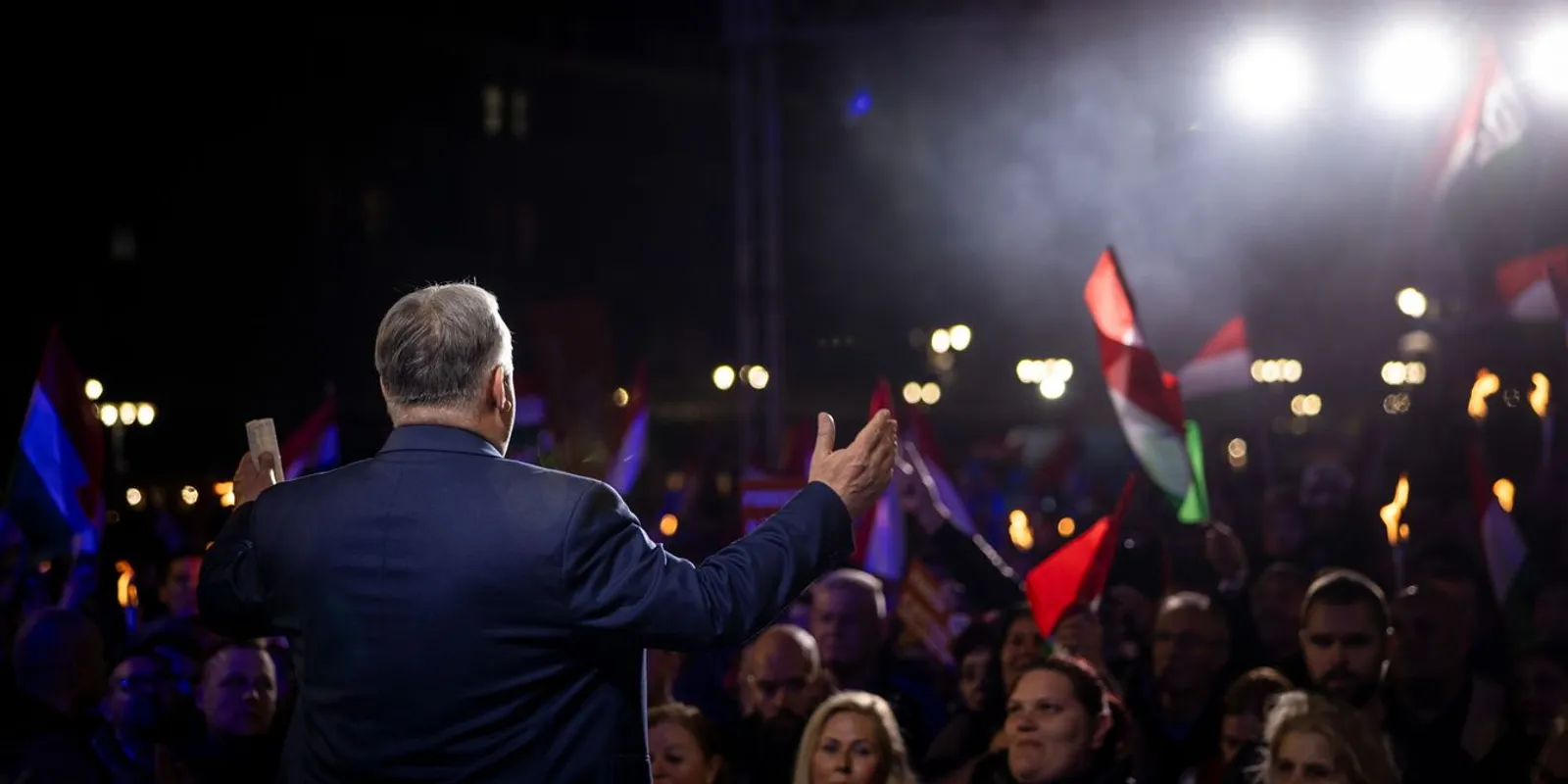 Magabiztos, higgadt mozgósító beszédet mondott Orbán Viktor