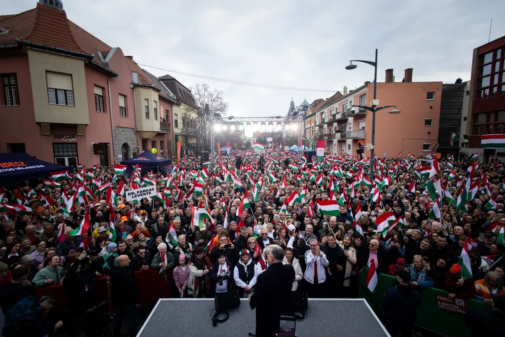 Orbán Viktor Országjárás Hódmezővásárhely 2026.03.22.