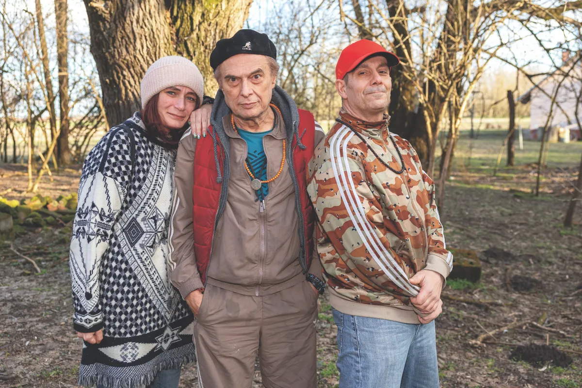 Laár András és O.G. Duck