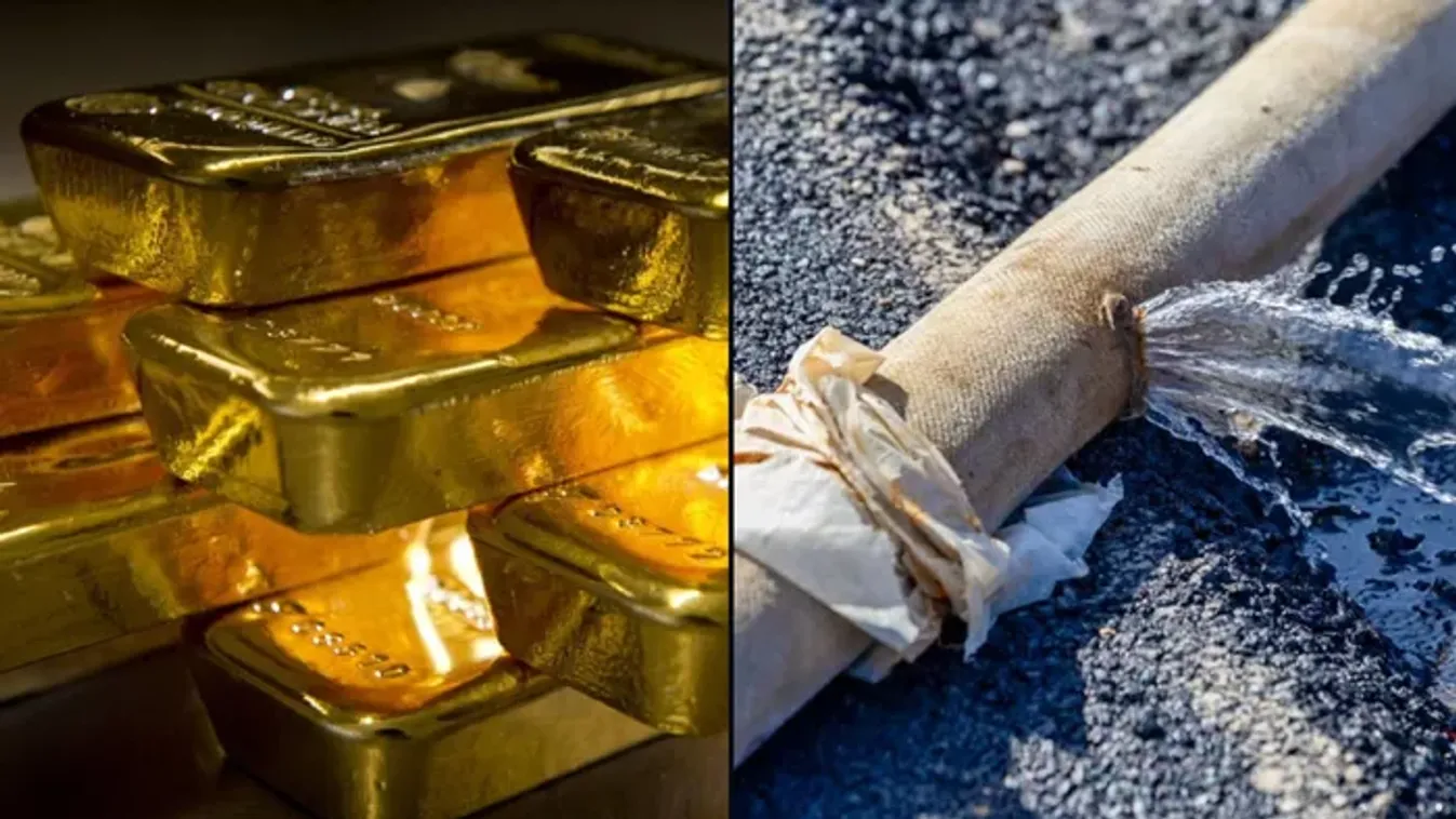 Nem folyt le a víz, 21 kg aranyat küldött a városvezetésnek