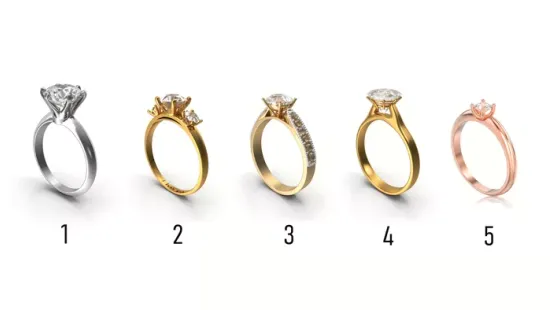 Válassz egy gyűrűt, tudd meg, milyen nő vagy!