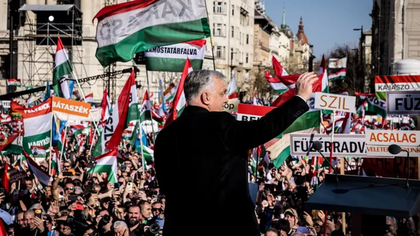 Orbán Viktor: azt hiszitek, hogy olajblokáddal, zsarolással, a vezetőink fenyegetésével ránk tudtok ijeszteni?