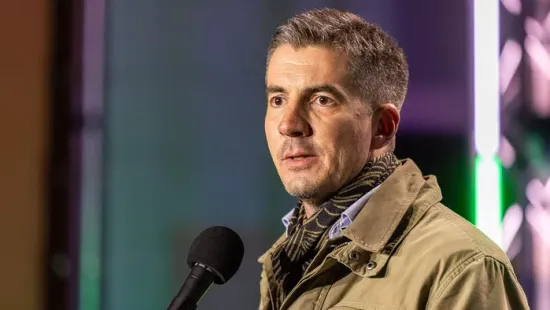 Kocsi Máté Szentendrén: A Tisza programja olyan mint egy ukrán kaparós sorsjegy. Jellemzően az ukrán állam nyer