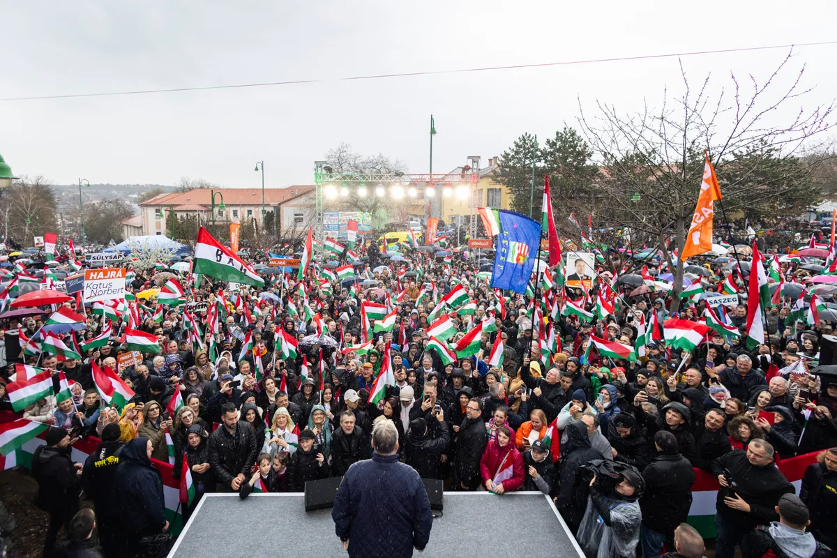Orbán Viktor Országjárás Pécel 2026.03.28.