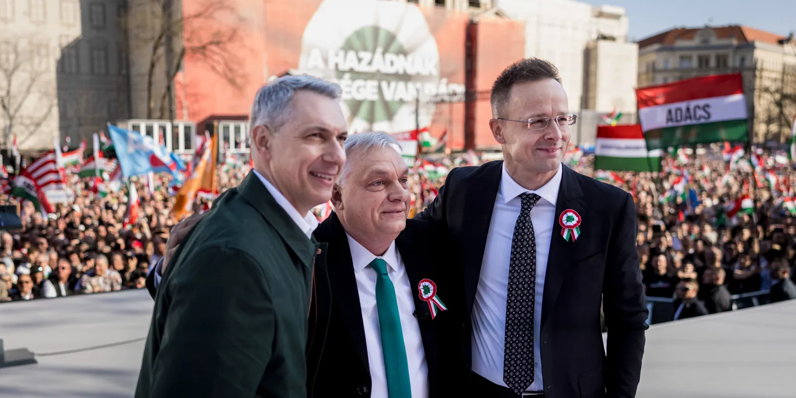 Orbán Viktor így köszönte meg a Békemenet résztvevőinek