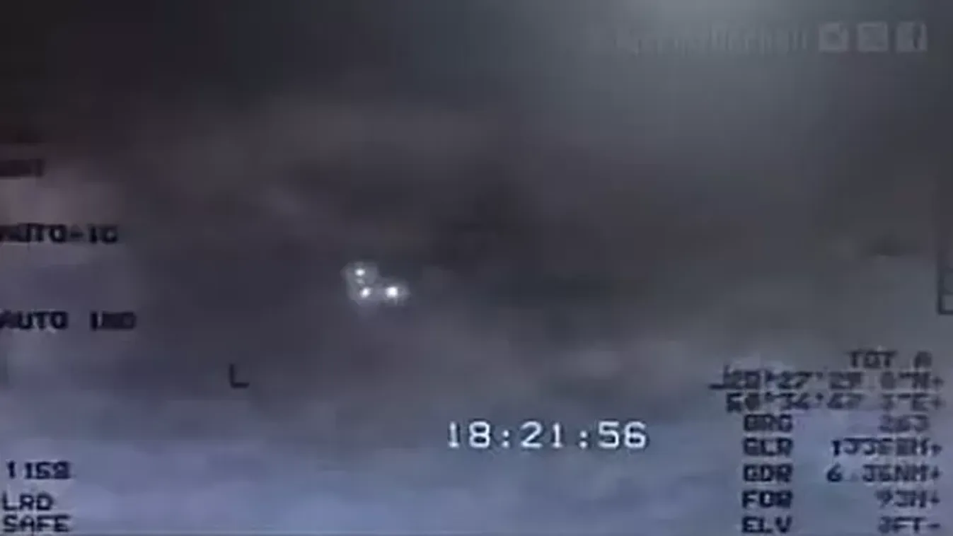 „Úgy tűnt, mintha figyelnének minket” - UFO járt az égen