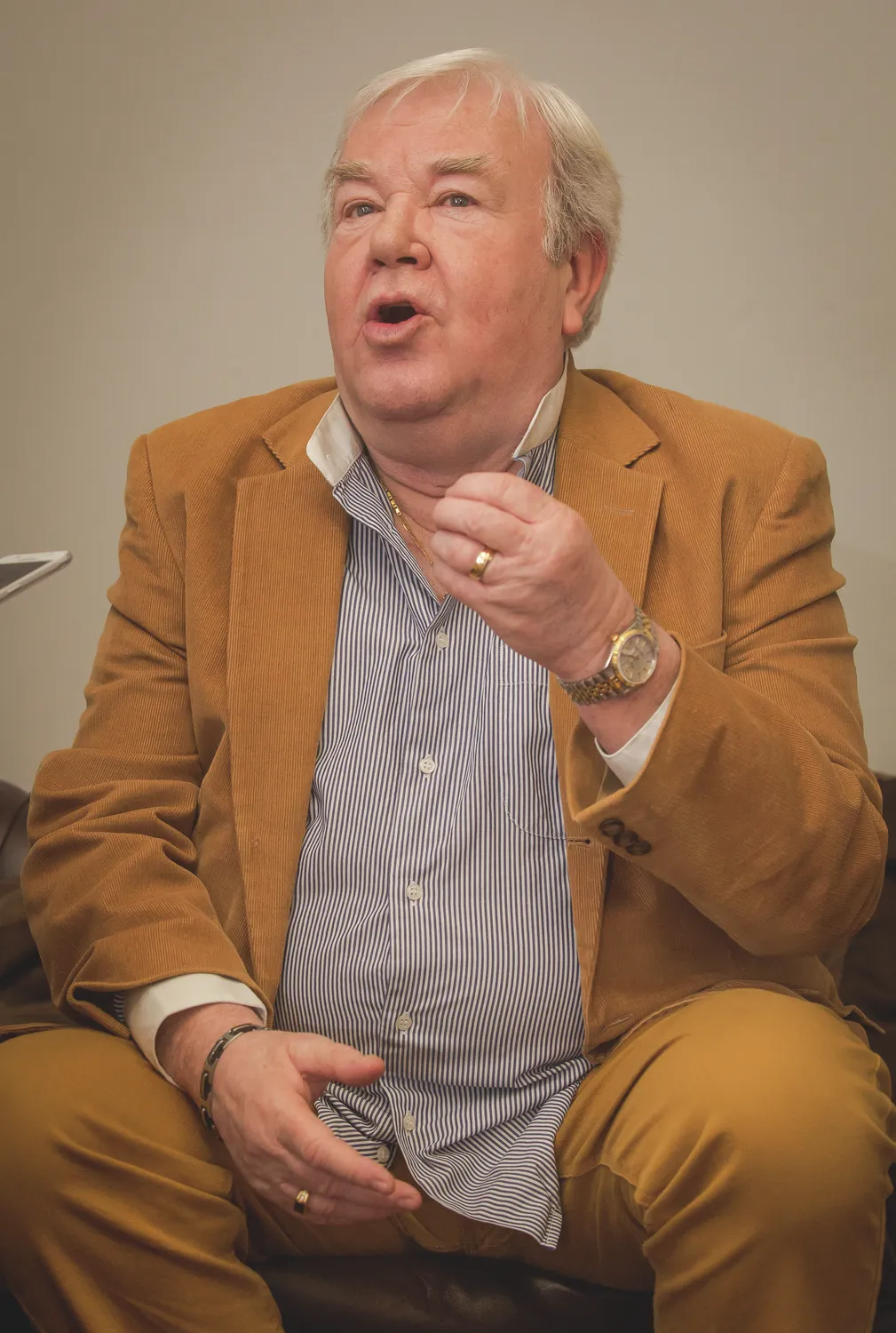 Gálvölgyi János erőteljes utalást tett egy bizonyos szereplőre a legutóbbi Nagy Ő-ből.