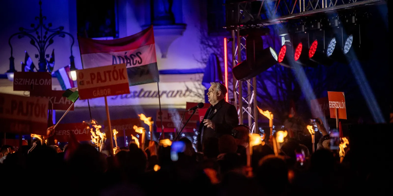 Orbán Viktor: Olyan kormányt válasszanak, amelyik nemet tud mondani a háborúra!