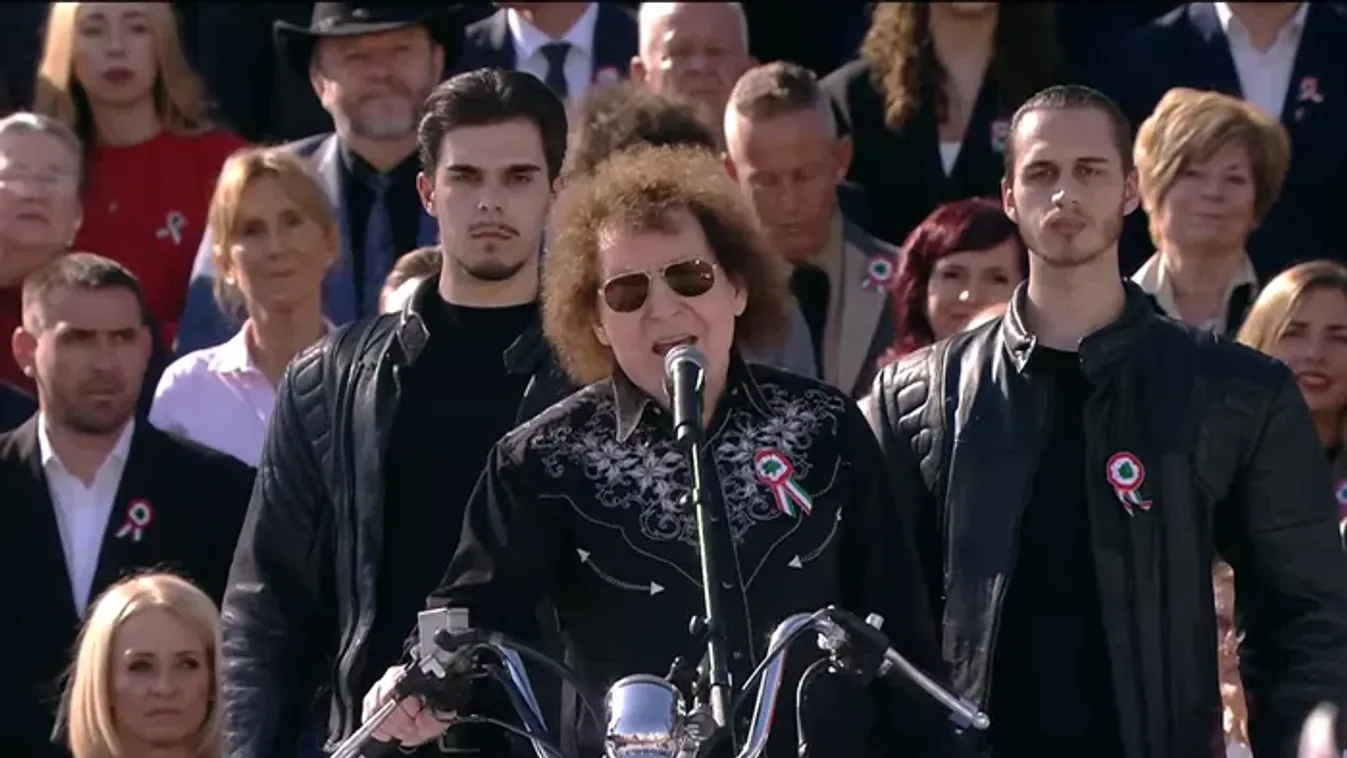 Hatalmas meglepetés! Demjén Ferenc énekelte a Szabadság Vándorait a Békemeneten!