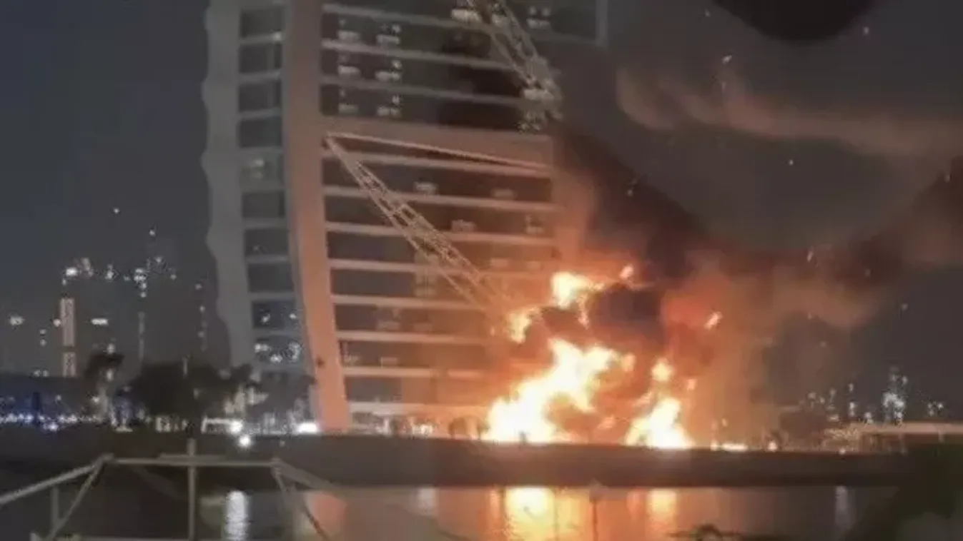 Az iráni támadás áldozata lett a Burdzs al-Arab