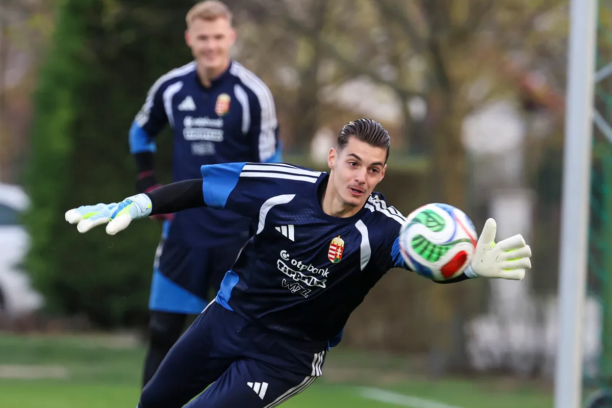 Yaakobishvili Áron már ismerkedik Szoboszlai Dominik lövéseivel