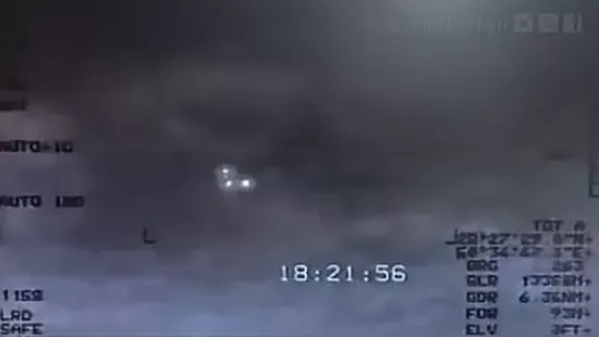 „Úgy tűnt, mintha figyelnének minket” - UFO járt az égen