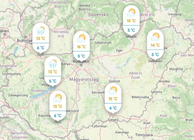 Folytatódik a tavaszias időjárás. 