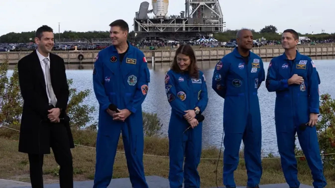 50 év után újra emberek kerülik meg a Holdat áprilisban