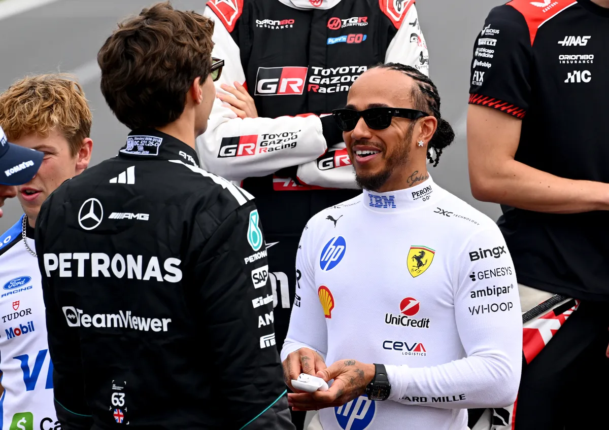 George Russell és Lewis Hamilton három évig voltak csapattársak