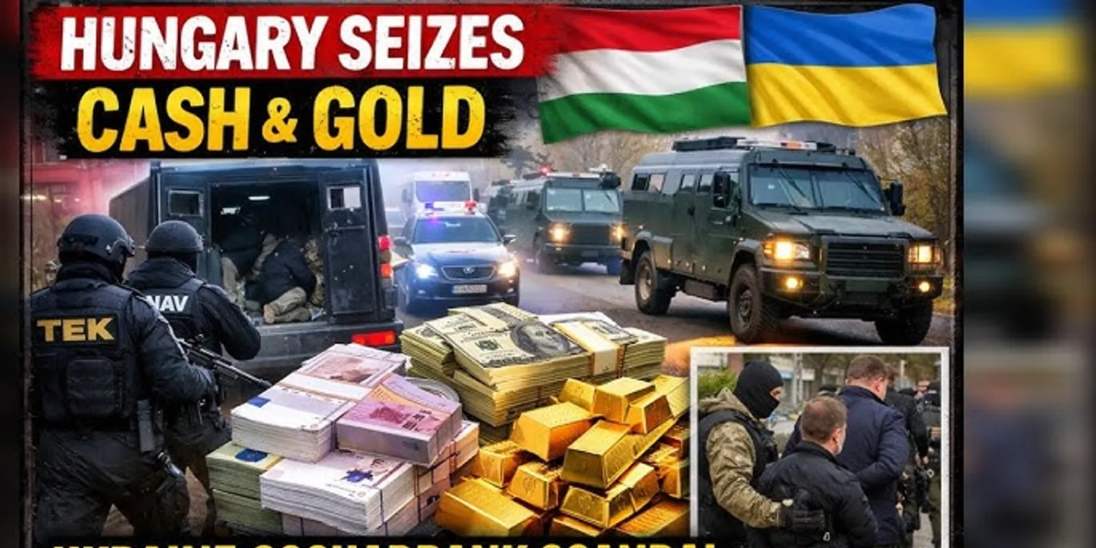 Súlyos kérdéseket vet fel az ukrán aranykonvoj ügye