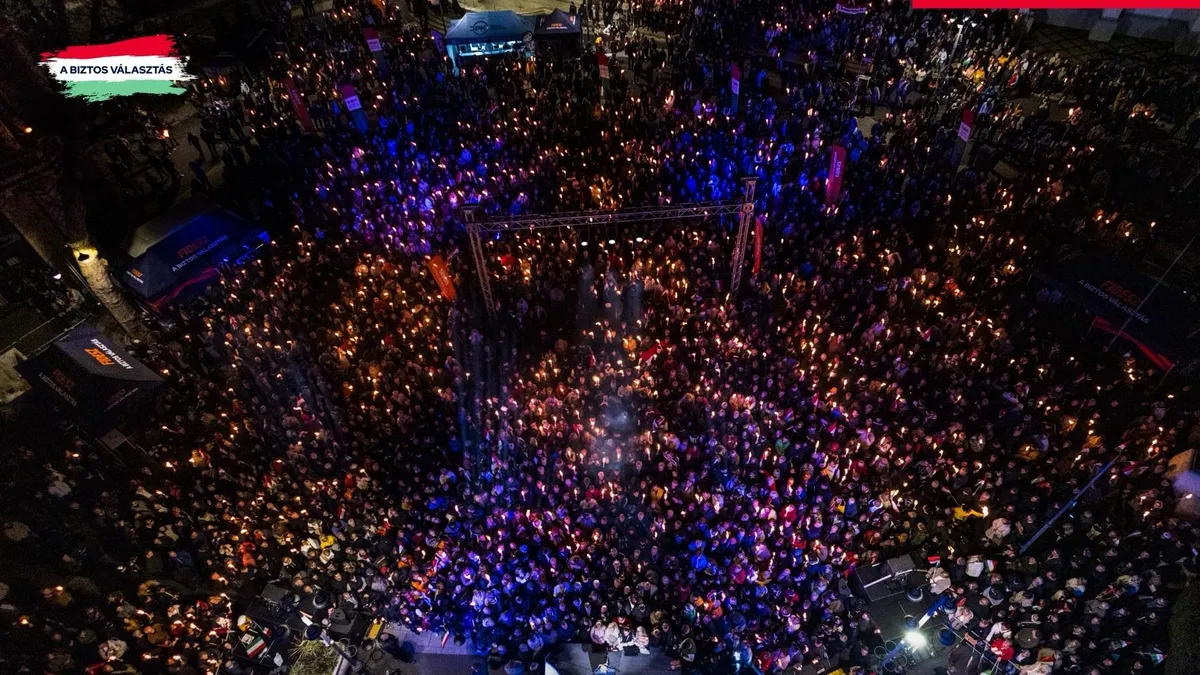 Elképesztő tömeg a kaposvári Békemeneten