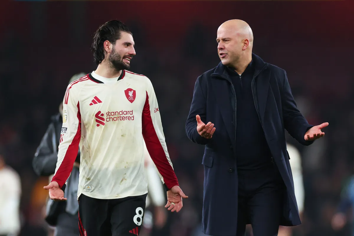 Liverpool-Tottenham: Szoboszlai Dominik és Arne Slot