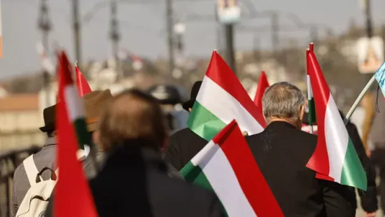 Tóth Gabi is megérkezett a Békemenetre: A magyaroknak itt a helye