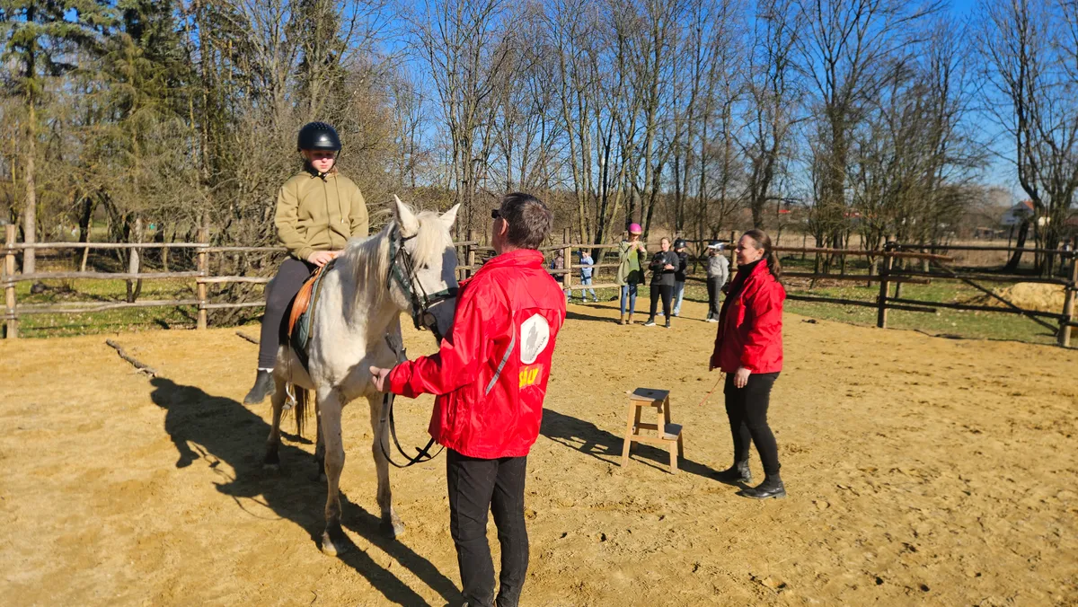 Voltak, akik tartottak a nagy lovaktól még az elején, de mostanra már feloldódtak