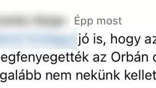 Így örülnek a tiszások, hogy megfenyegették Orbán Viktor családját