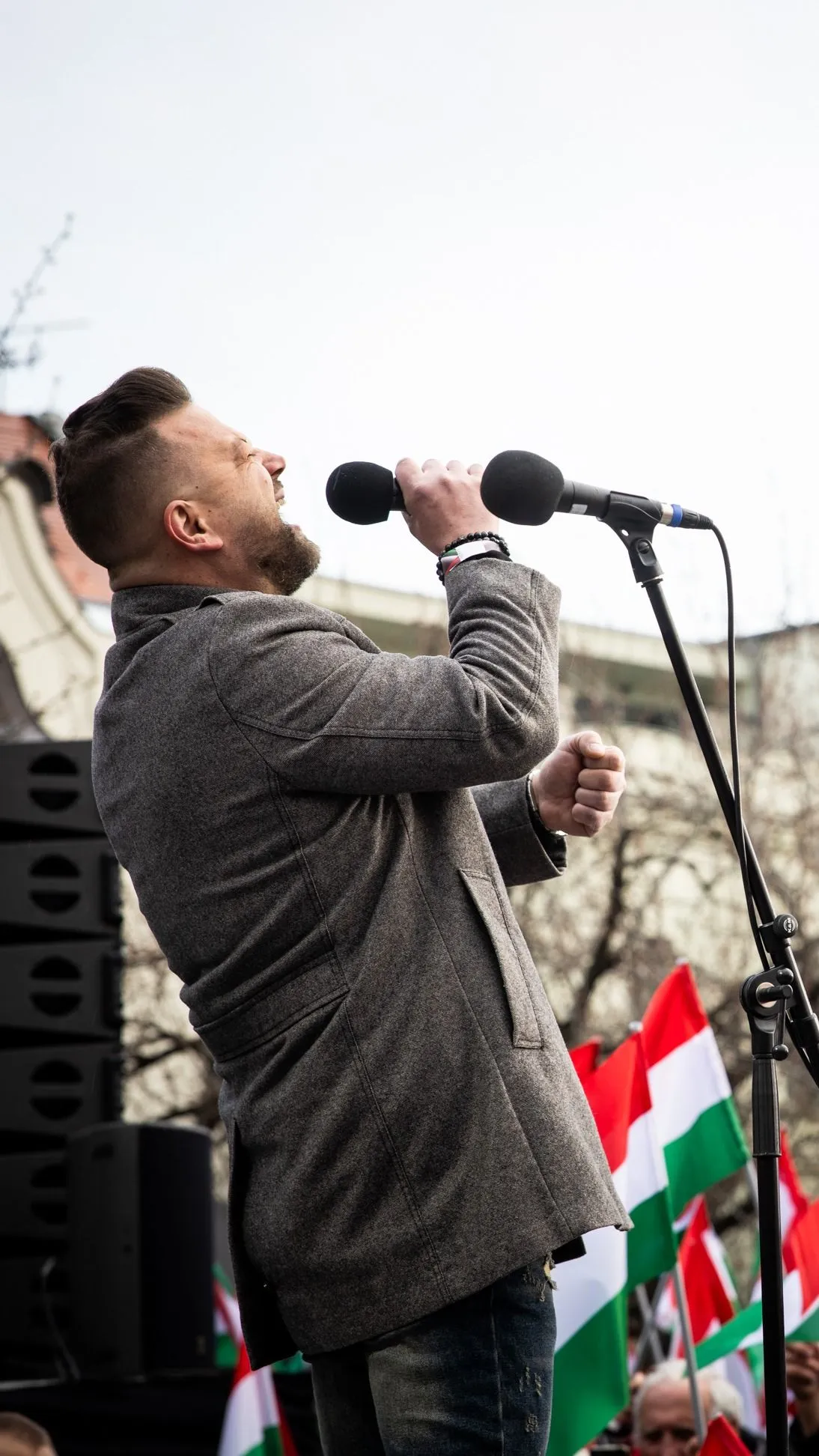 Nagy sikert aratott Gudics Máté, Orbán Viktor országjárásának Veszprémi állomásán!