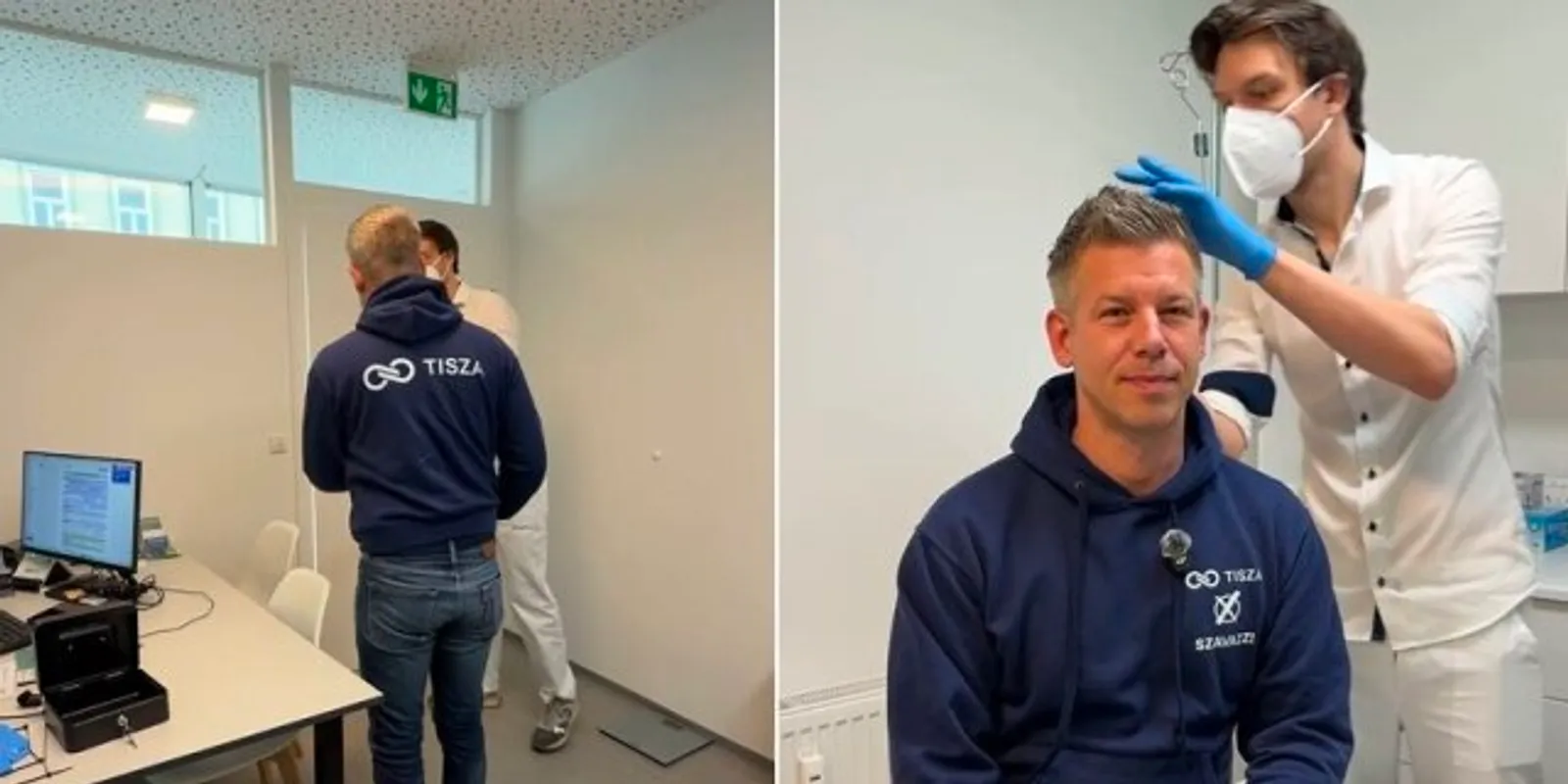 Magyar Péter kamu drogtesztet csináltatott egy kamu klinikán