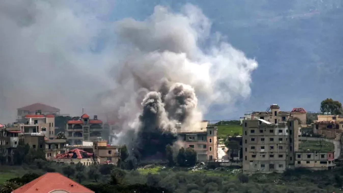 Óriásbombákat vetett be a Hormuzi-szoros térségében