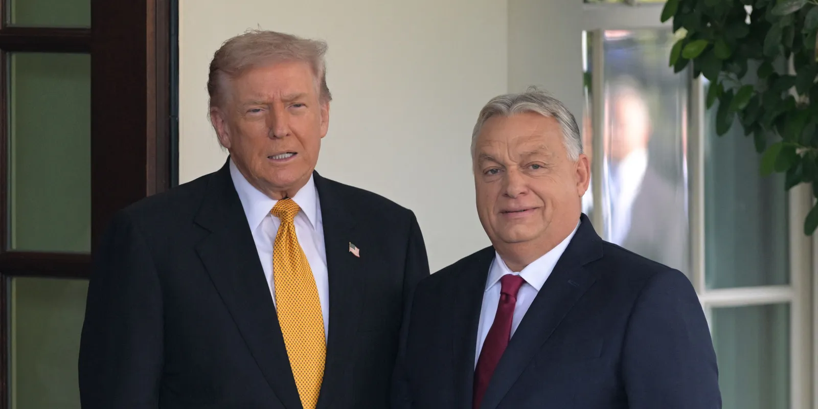 Donald Trump biztosította támogatásáról Orbán Viktort