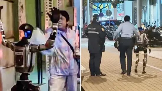 Letartóztattak egy humanoid robotot Kínában, miután zaklatott egy járókelőt