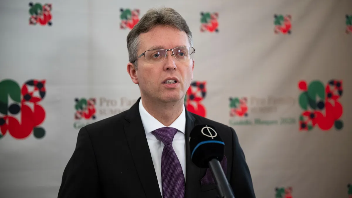 Hankó Balázs kultúráért és innovációért felelős miniszter