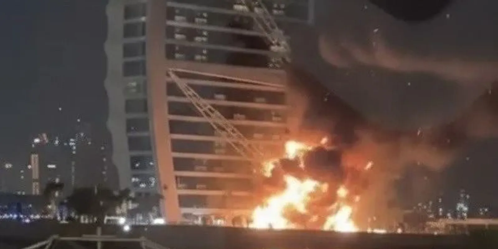 Az iráni támadás áldozata lett a Burdzs al-Arab