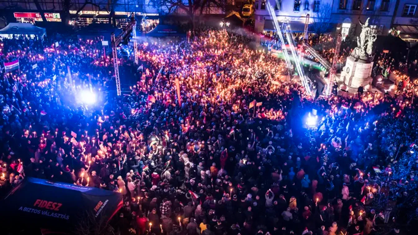 Döbbenetes videó szivárgott ki az egri békemenetről: erre még Orbán Viktor sem volt felkészülve