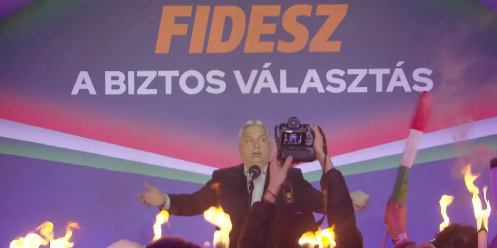 Orbán Viktor a szentendrei Békemeneten szólal fel - videó