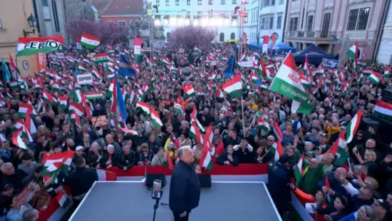 Országjárás: Íme Orbán Viktor beszéde Sopronban