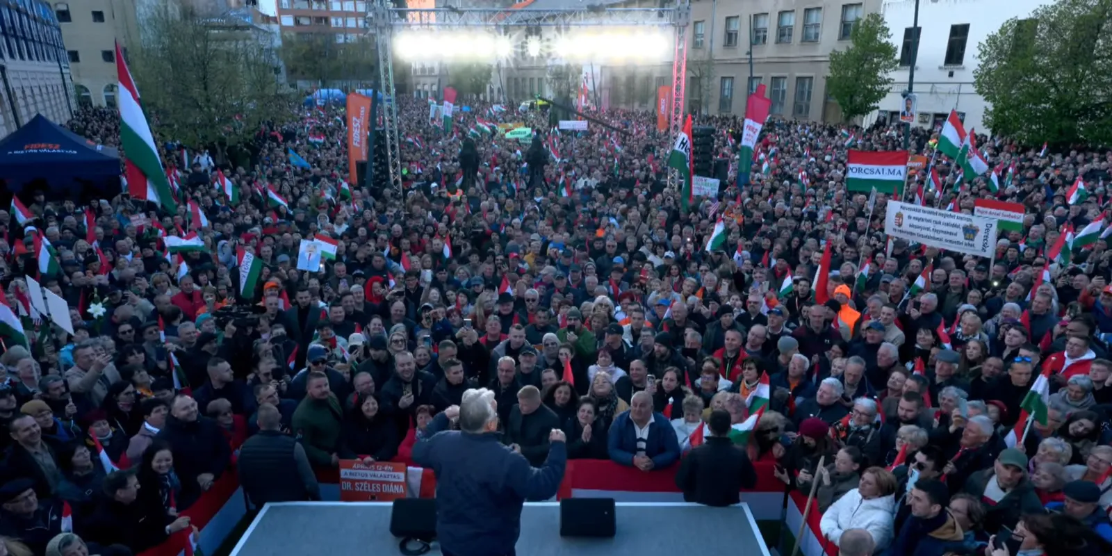 Orbán Viktor: a legbiztosabbnak Debrecen város jövőjét látom