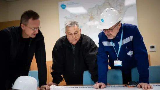 Orbán Viktor ellenőrizte a Török Áramlat gázvezetéket - fotók
