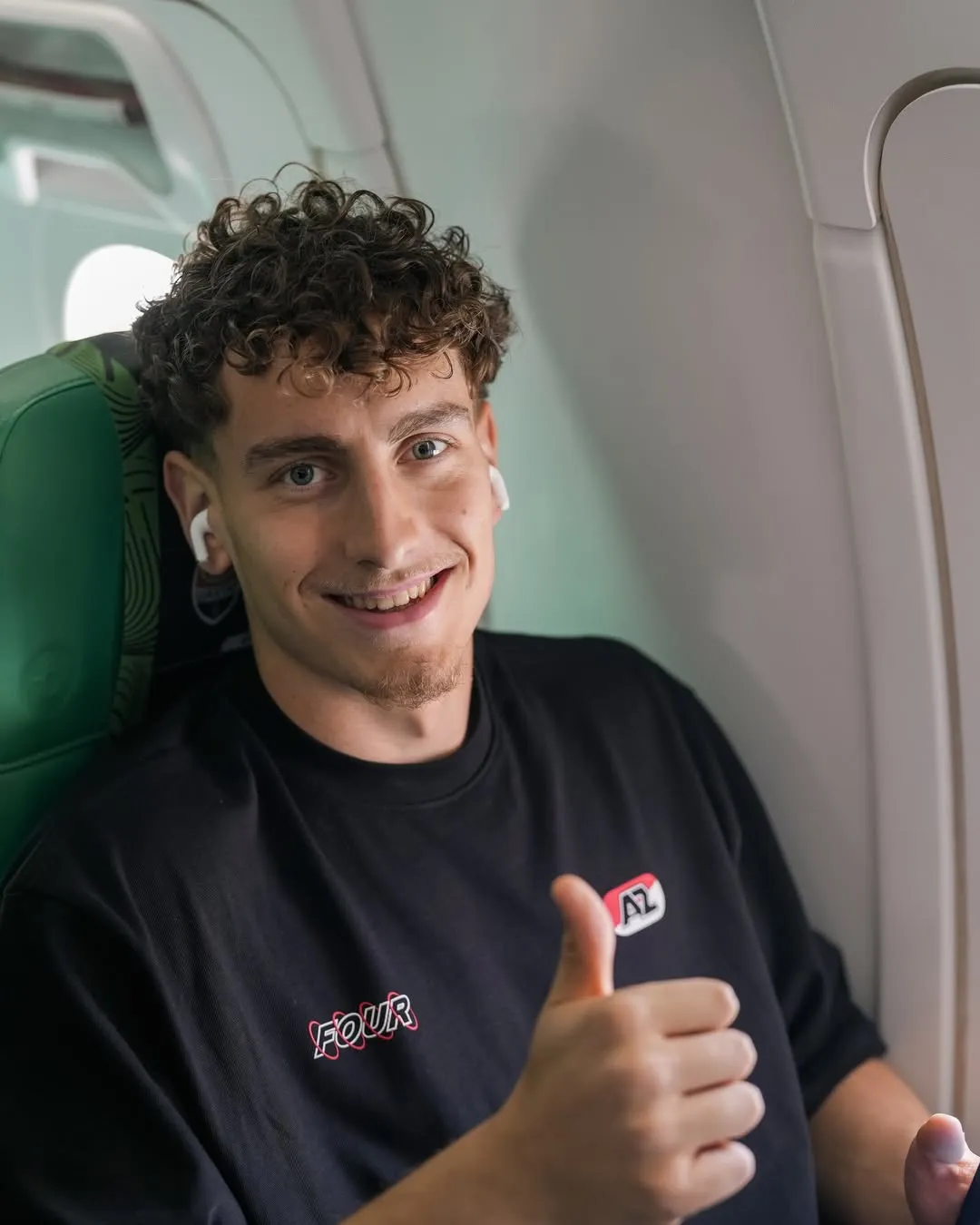 Kovács Bendegúz tagja az AZ Alkmaar utazó keretének