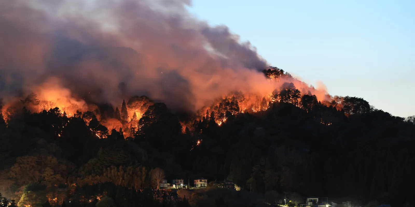 Több mint háromezer embert evakuáltak erdőtüzek miatt