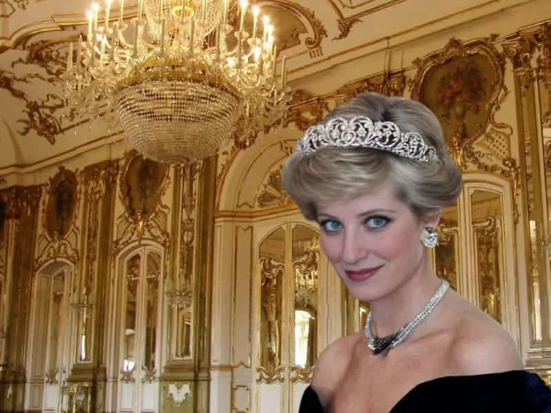 Diana hercegné hivatalos magyar hasonmása Képli Barbara 