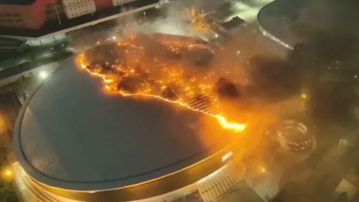 Óriási pusztítás: leégett a legendás brazil olimpiai stadion